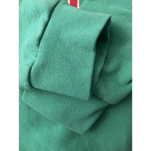 December 25th Crewneck Sweatshirt Adult XXL Green Merry Long Sleeve Fleece EUC - Picture 7 of 7